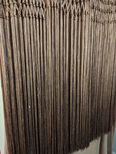 Curtains JC Penney Semi Sheers 50 x 95 2 panels 36 Inch Fringe - Picture 8 of 8