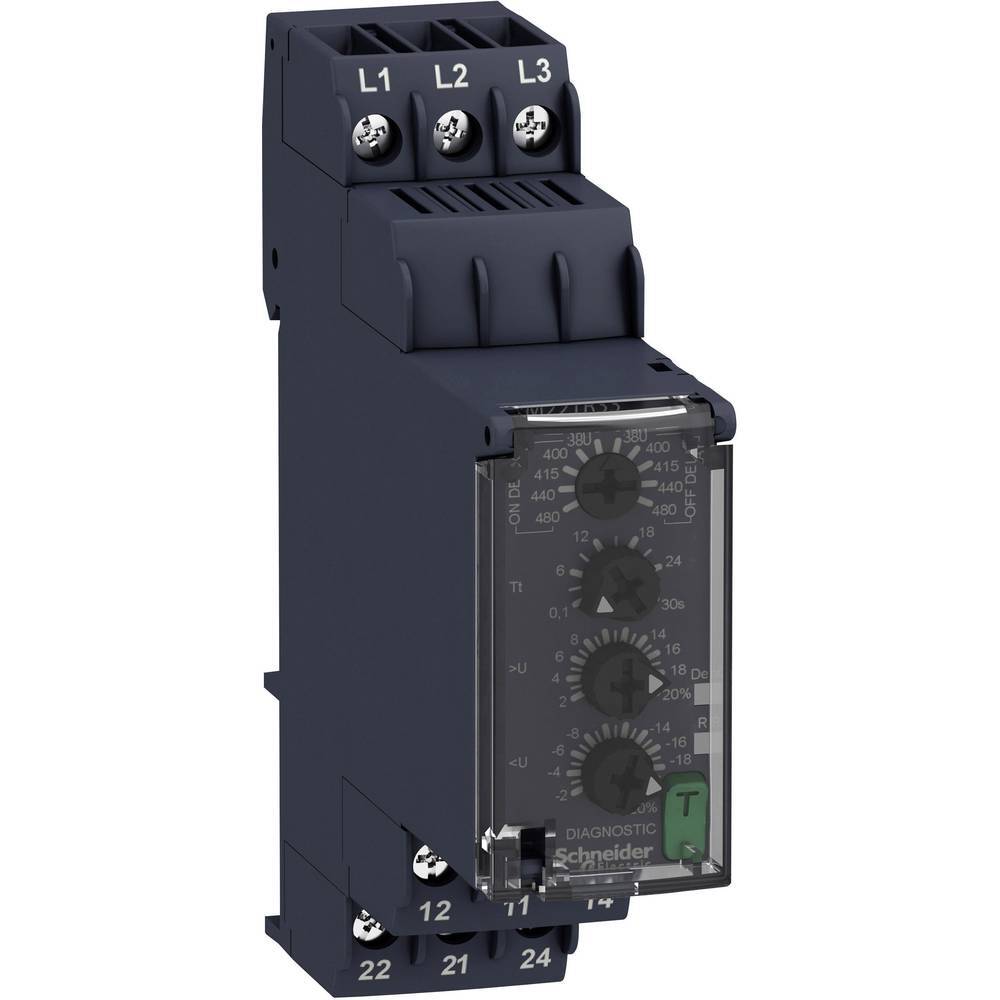 Relè di monitoraggio 380, 380 - 480, 480 V/DC, V/AC 2 scambi Schneider Electric