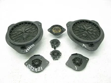 10-17 AUDI 8T A5 S5 RS5 CONVERTIBLE FRONT REAR LEFT RIGHT SPEAKER SET OEM 032421