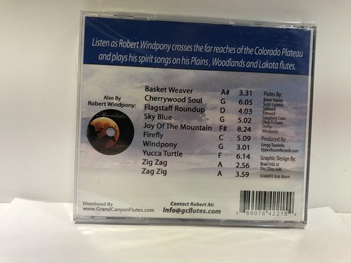 Sky Blue by Robert Windpony (CD, 2007) New Sealed, Case Is Cracked/damaged, S20 - Picture 2 of 5