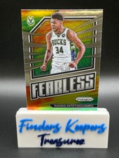 GIANNIS ANTETOKOUNMPO~2022-23 PRIZM BASKETBALL *FEARLESS* #1 ~BUCKS  cc
