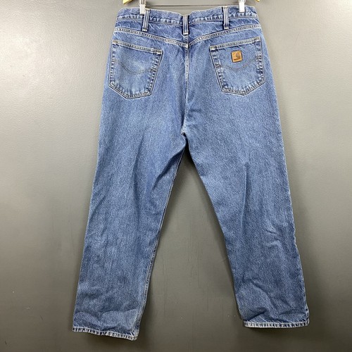 Carhartt Straight Leg Relaxed Fit Blue 