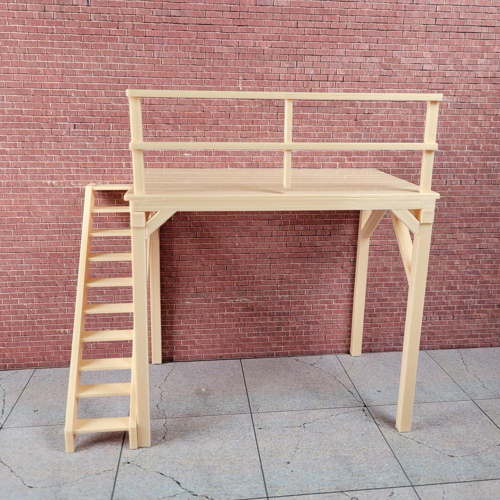 Loft Kit 1/18 Scale Garage Display Diorama Accessory