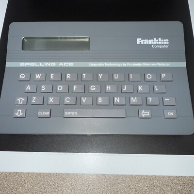 Franklin Computer Spelling Ace Linguistic Technology Model #SA 98 Tested