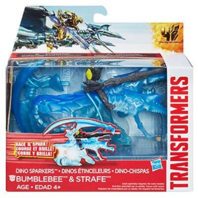 HASBRO Transformers Age of Extinction Bumblebee & Strafe | Spielfiguren ab 4 J.