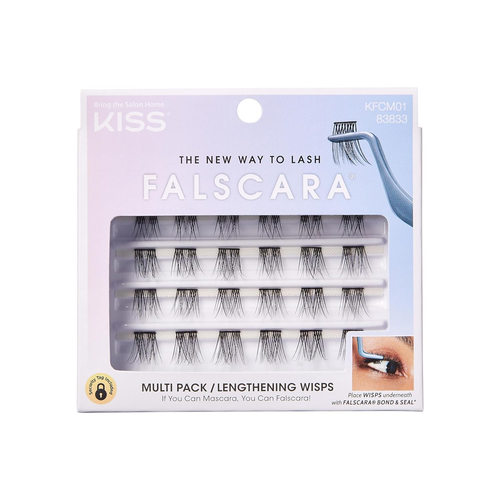 KISS Falscara Multipack False Eyelashes, Lash Clusters, 'Lengthening Wisps', 10M