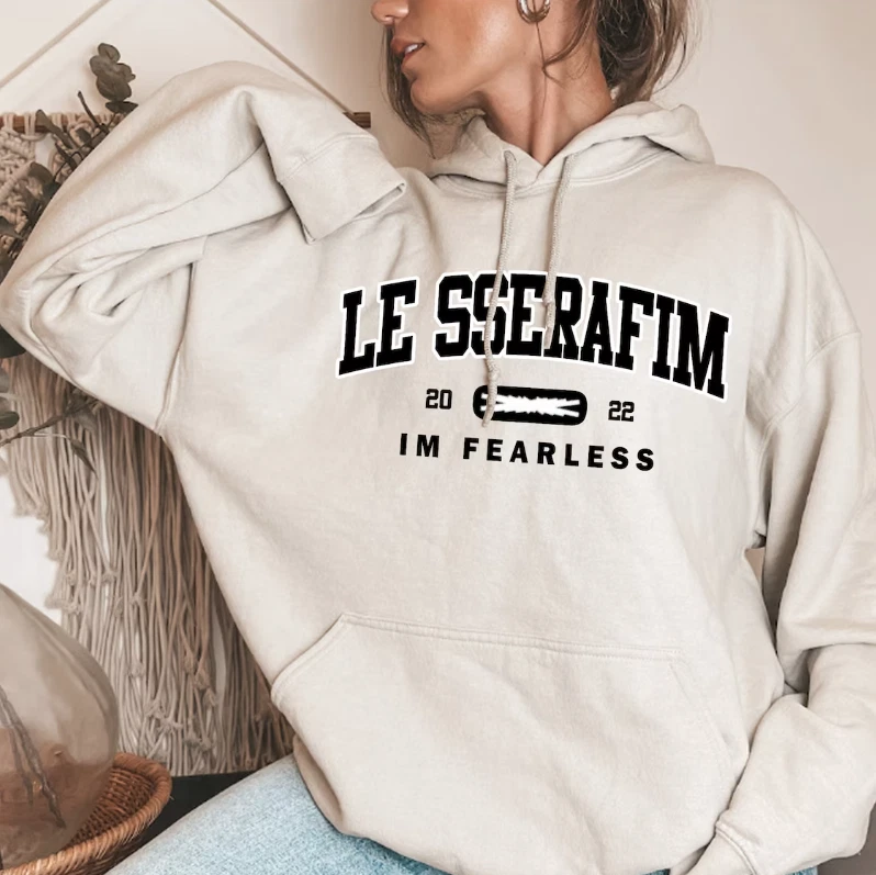 Le Sserafim Kpop Hoodie, Le Sserafim Perfect Night Album Shirt 