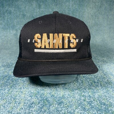 VINTAGE 80s New Orleans Saints Trucker 
