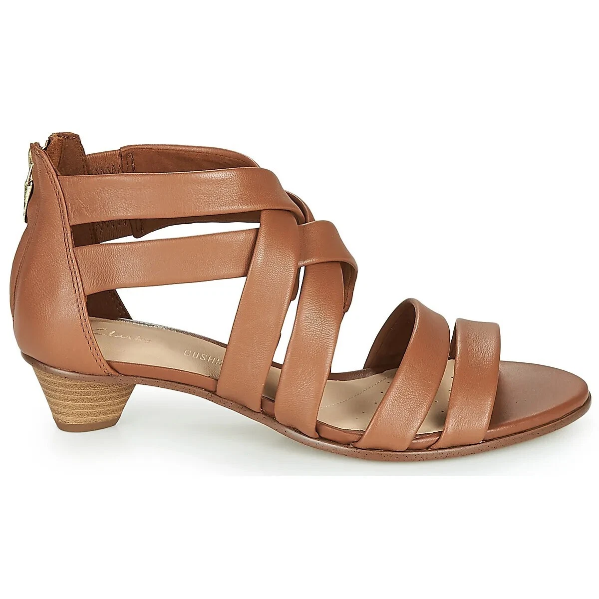 Clarks mena hotsell silk white
