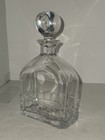 Vintage Portuguese Crystal Cordial Decanter and Stopper by Atlantis
