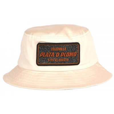 Chapeau Bob "Plata O Plomo" Noir Avec Strass - Taille Unique, Streetwear Colombie, Neuf Avec étiquettes