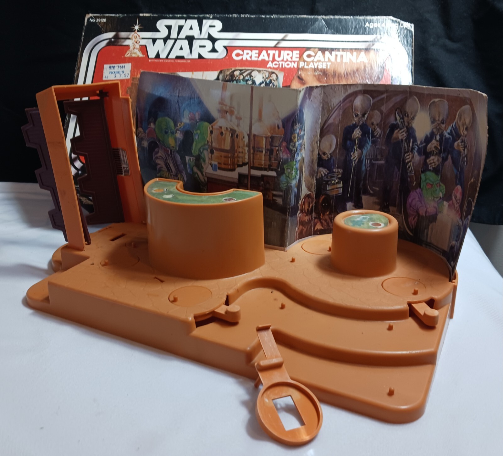 Rare Vintage 1978 Creature Cantina Star Wars Action Playset w/ Original