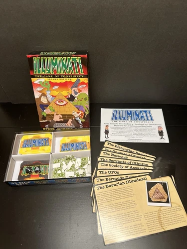 Illuminati: The Game Of Conspiracy Board Game, 2nd Edition, Steve Jackson Games