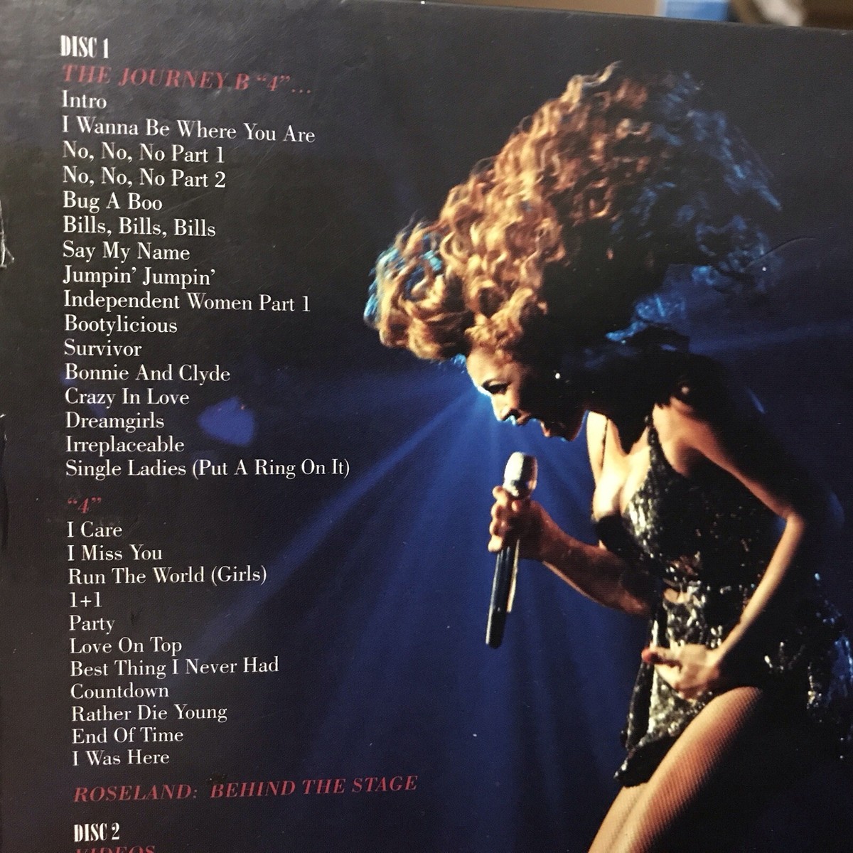 Used Beyonce Live at Roseland Elements of 4 2-Disc Set 27 songs 7