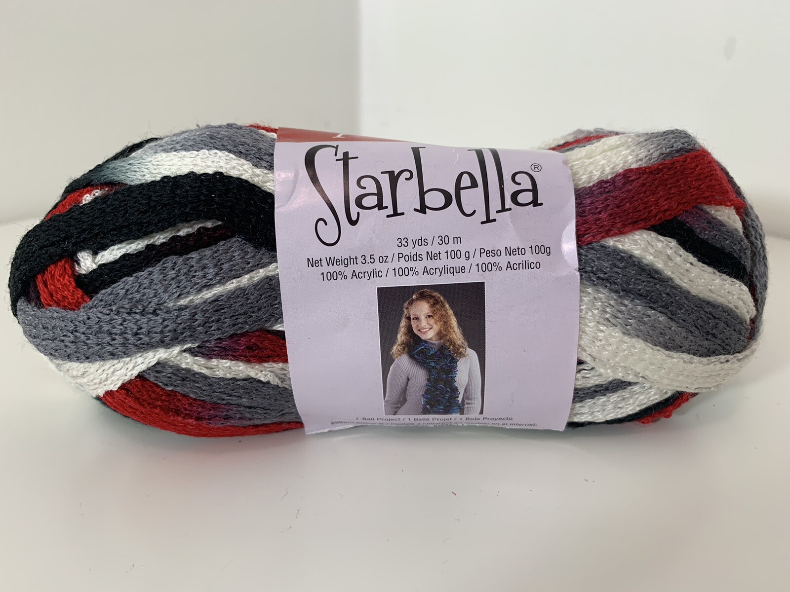 Premier Starbelle Flash Stripes 6 voluminosos hilos acrílicos con volantes elige el color del hilo
