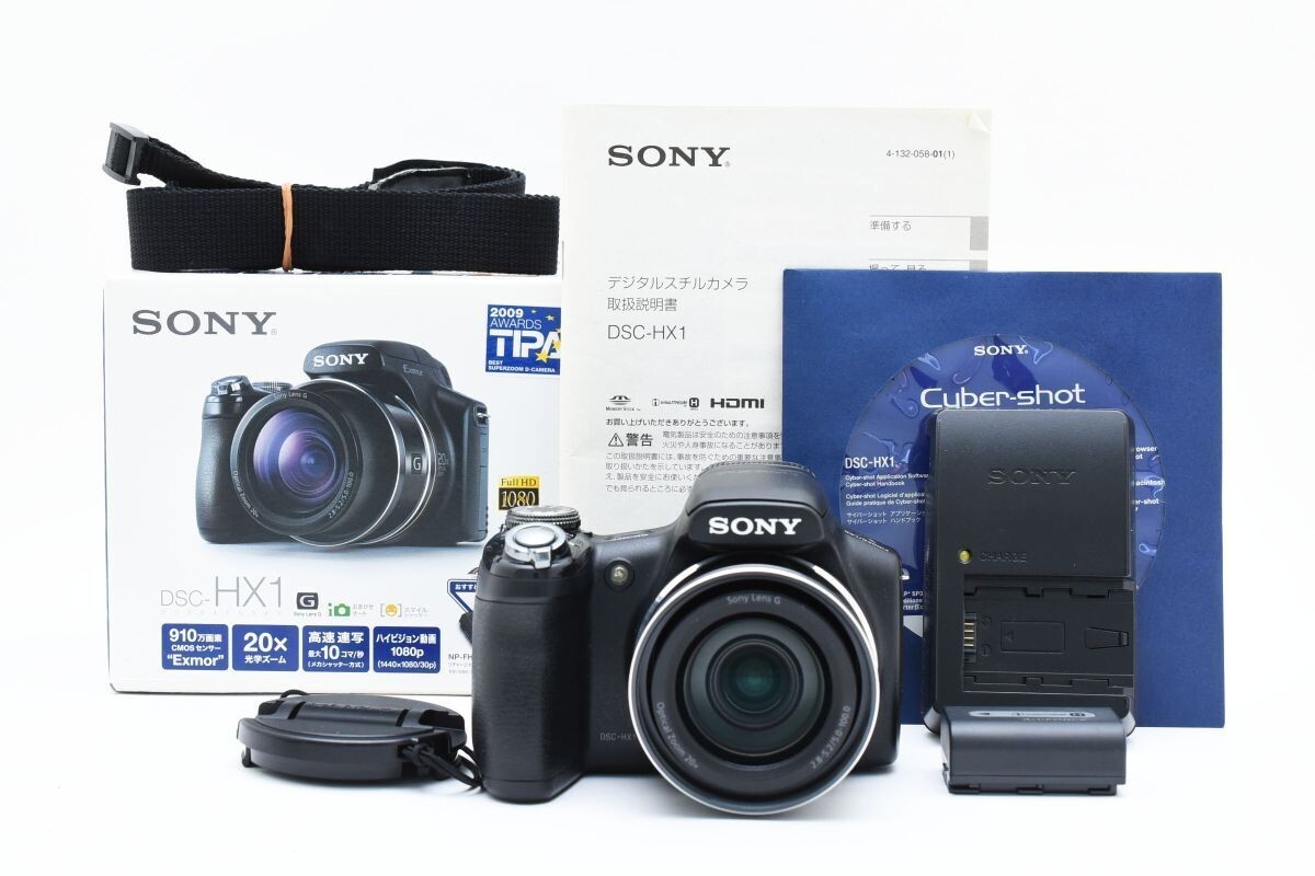 動作確認済】SONY Cyber-shot DSC-HX1 本体 元箱付き ソニー Cyber
