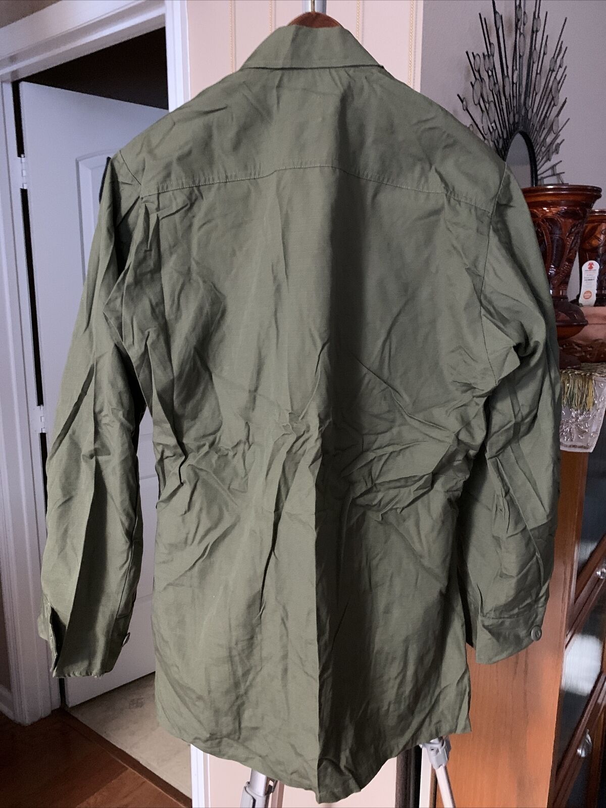 Vtg’70 Vietnam US Army 8405-935-4705 Coat WR Rips… - image 5