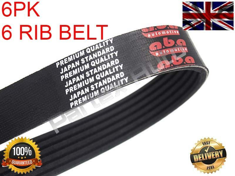 RTG Automotive V-Ribbed Serpentine Belt - Fits Ford, Citroen, Peugeot (6PK962) 13 thumbnail image