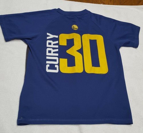 GOLDEN STATE WARRIORS STEPHEN CURRY #30 MAJESTIC SHORT SLEEVE T-SHIRT SMALL (?) - Picture 2 of 7
