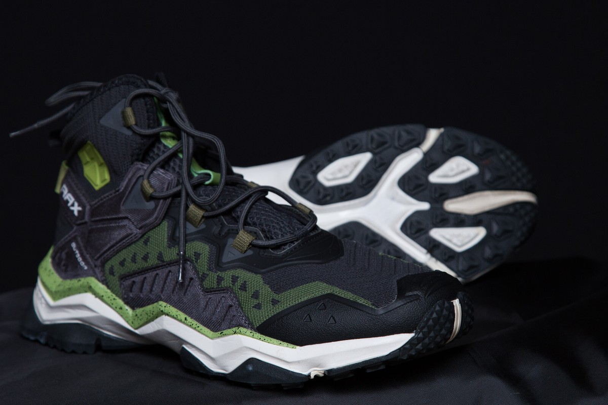 Men's Rax Outdoor Green / Gray Hiking Shoes Sz 10.5 | eBay