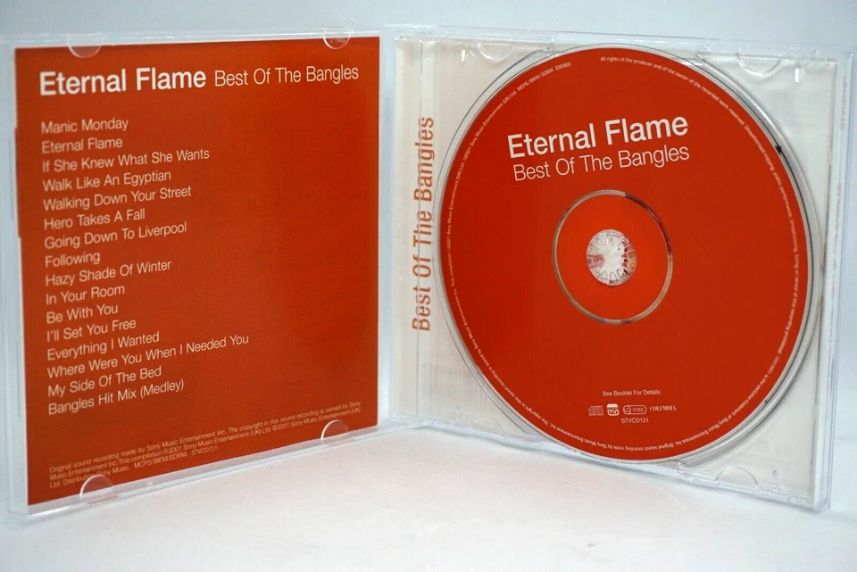 The Bangles : Eternal Flame (The Best Of) CD Album (UK 2001 Press) Manic Monday - Image 3 of 3