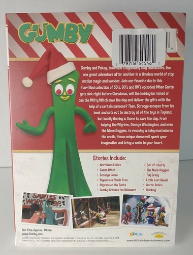Gumby's Arctic Antics (DVD, 2015) (Includes Original Slipcover) BRAND NEW SEALED - Picture 2 of 2