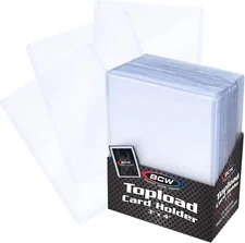 Topload Card Holder - Standard - 150Ct| Rigid PVC Trading Card Protectors, Holds