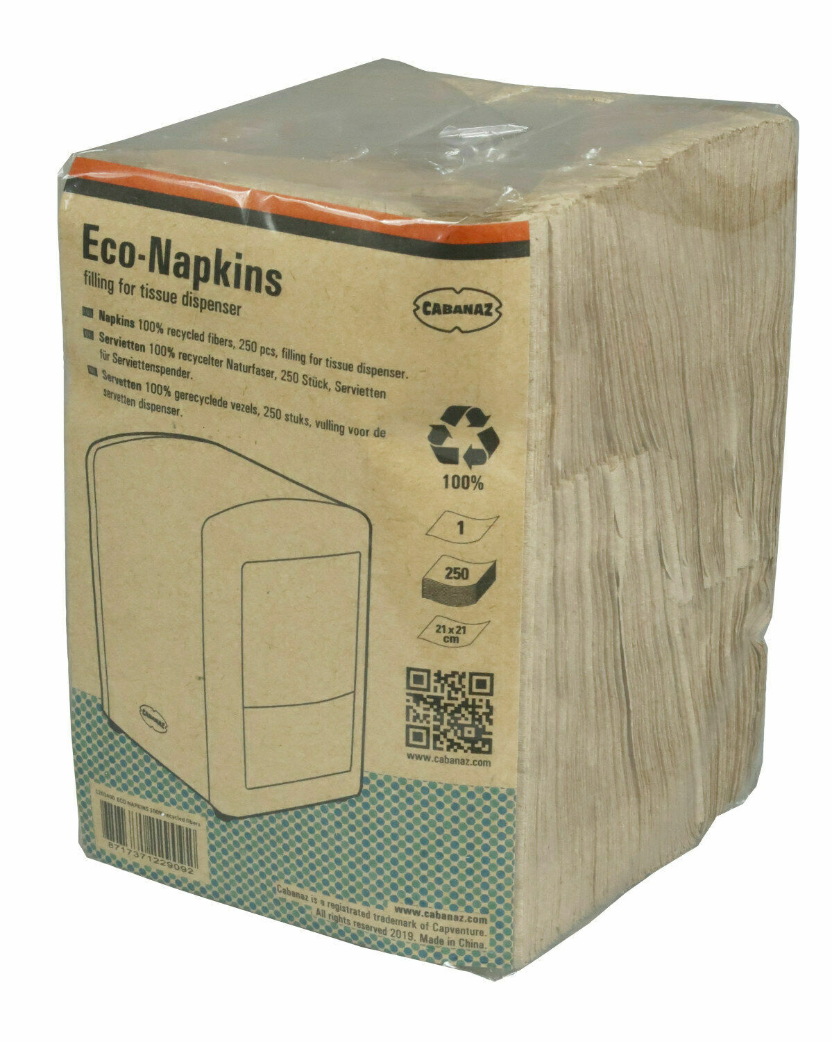 Orig. Cabanaz Servietten Retro Serviettenspender Recyclingpapier Eco Öko PREIS!