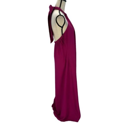 INC ärmelloses Maxikleid mit Neckholder - Cranberry Rose Pink - Größe 1X - Bild 2 von 8