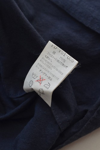 Y's Yohji Yamamoto Vintage Men's Navy Blue Cropped Jacket Size M Made in Japan - Picture 13 of 13