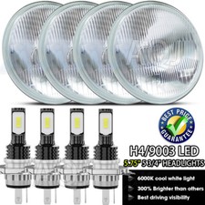 8pcs 5 34 5.75 Inch H4 Led Headlights Hilo Beam For 442 98 F85 Cutlass