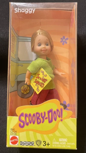 Barbie Scooby Doo Shaggy mini Tommy sized doll 4.5 inches tall by Mattel