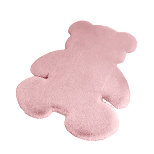 Floor Carpet Flexible Soft Touching Lovely Bedroom Cartoon Plush Mat Bear Shape - Afbeelding 1 van 17