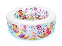 Intex Pool Aufblasbarer Kinderpool Planschbecken Aquarium 152 X 56 Cm