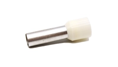 Hilpress  Aderendhülsen 16mm2 elfenbein lang Hülse 18mm isoliert 16,0L 25 Stück