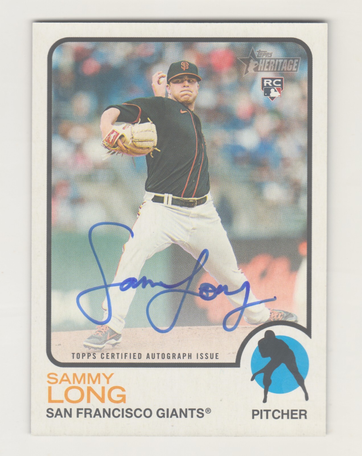 Sammy Long 2022 Topps Heritage #ROA-SL Real One Autographs Price