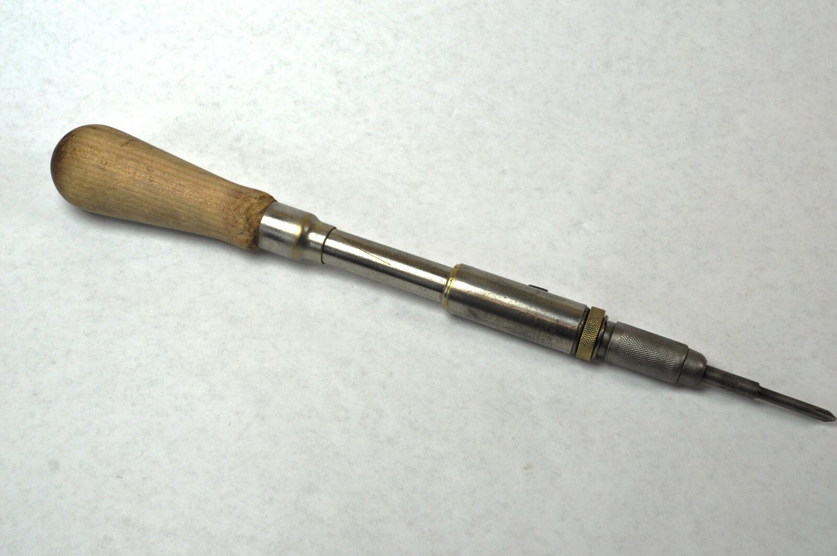 Vintage North Bros Mfg Co. - Yankee No. 30 Spiral Push Driven