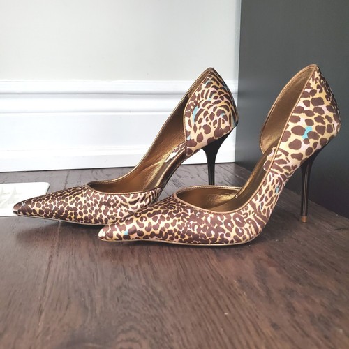Aldo Cheetah Print Pointed Stiletto Heels, Size 5.5, Brand NEW - Picture 2 of 8