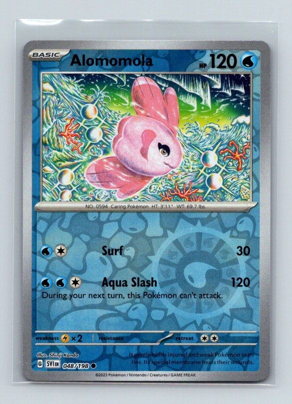 Alomomola 048/198 Common SV01: Scarlet & Violet Base Set Pokemon Reverse Holo
