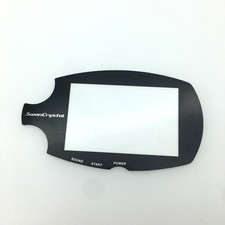 Black Replacement For BANDAI WonderSwan Color Crystal WSCC Screen Lens Protector