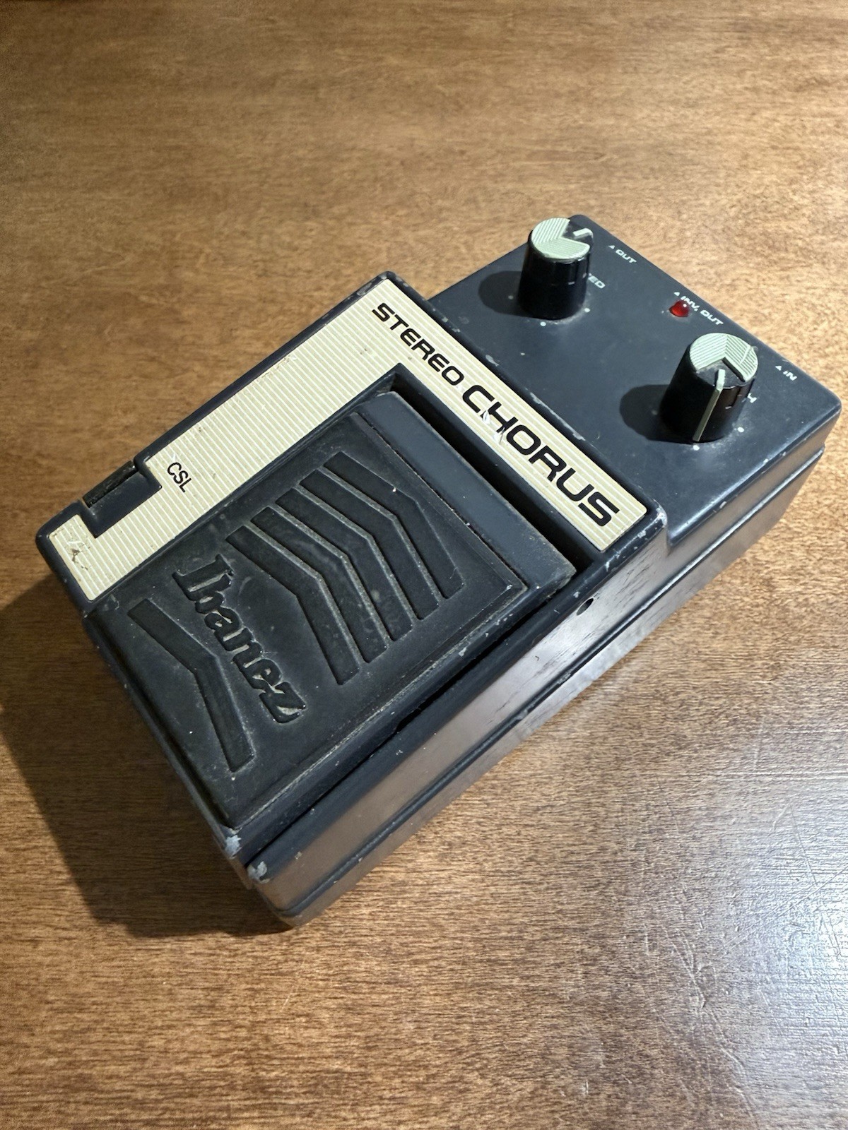 Ibanez Maxon Vintage Stereo Chorus CSL 80s Made in Japan (BLACK)