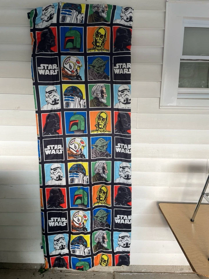 Star Wars Twin Bed Comforter Microfiber Boba Yoda Empire 60” X 84” Twin PS260 - Image 4 of 4