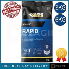 EVERBUILD JETCEM RAPID REPAIR SAND CEMENT MIX FOR DEEP HOLES CRACKS GAPS NEW