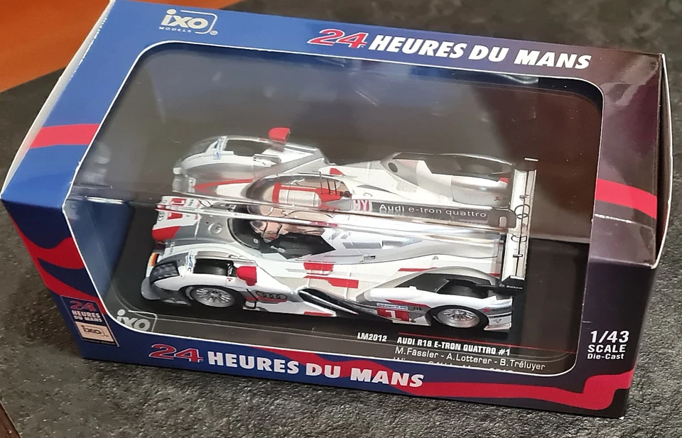Modellino Le Mans 1:43 Audi R18 Etron 4 2012 Lotterer, Fassler, Treluyer - Immagine 2 di 4