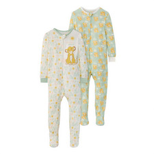 Disney Baby 2-Pack Hacci Sleeper - 6 Months Lion King Green