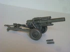 Marx  4757 Battleground  Play Set  /  Firing U.S. 155 mm Howitzer w / 2 Shells