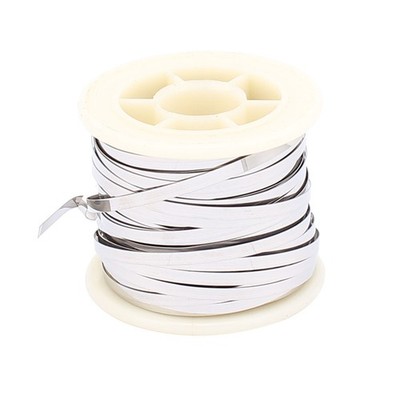 15M 49 Ft 0.2x3mm Nichrome Flat Heater Wire for Heating Elements
