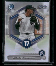 2026 Bowman Chrome George Lombard Jr. Top 100 #BTP-17 YANKEES