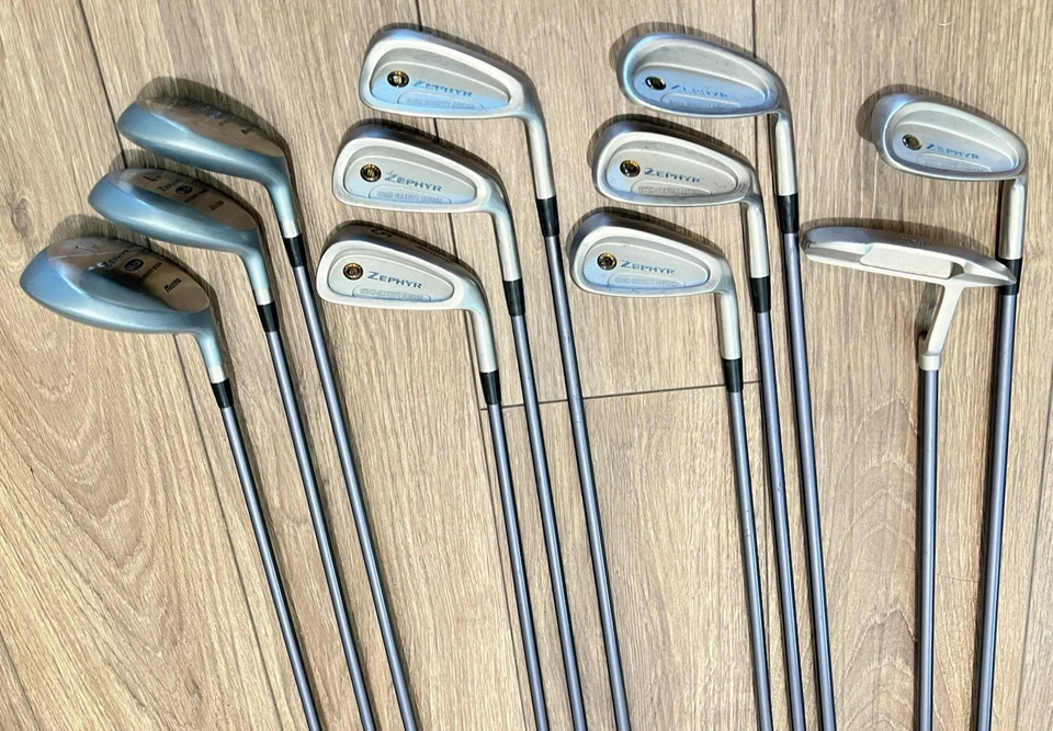 Juego de palos de golf Mizuno ZEPHYR EG-175 Lady hierro 5-9 maderas Pw Sw putter diestro L flexible diestro Foto 4 de 4