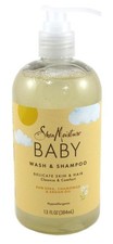  2 PACK Shea Moisture Baby Wash  Shampoo Cleanse  Comfort 13 Ounce